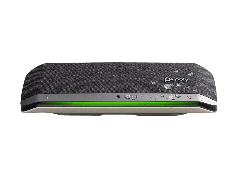 Poly Sync 40 USB-A USB-C Speakerphone, Up to 8 Paired devices, Compatible with PCs via combined USB Type-A and USB Type-C cable. Smartphones via Bluetooth  | 772C4AA thumbnail 2