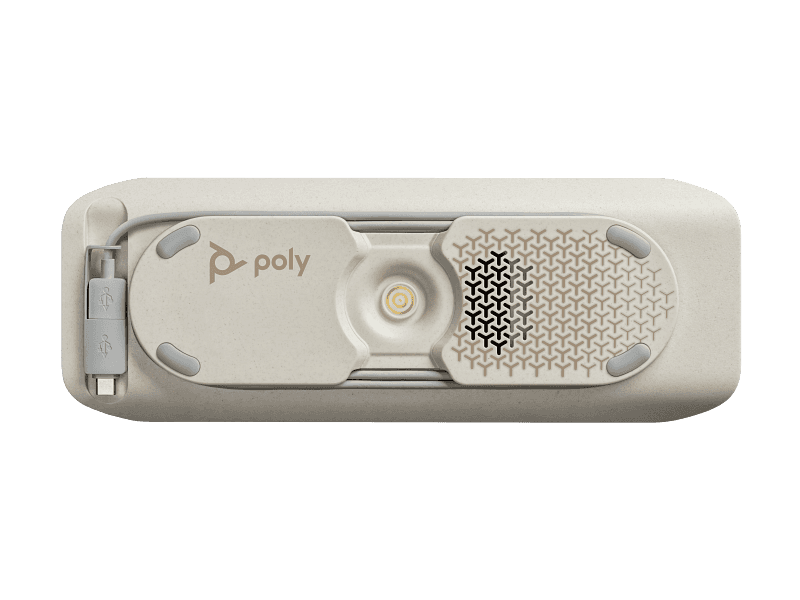 Poly Sync 40 USB-A USB-C Speakerphone, Up to 8 Paired devices, Compatible with PCs via combined USB Type-A and USB Type-C cable. Smartphones via Bluetooth  | 772C4AA thumbnail 3