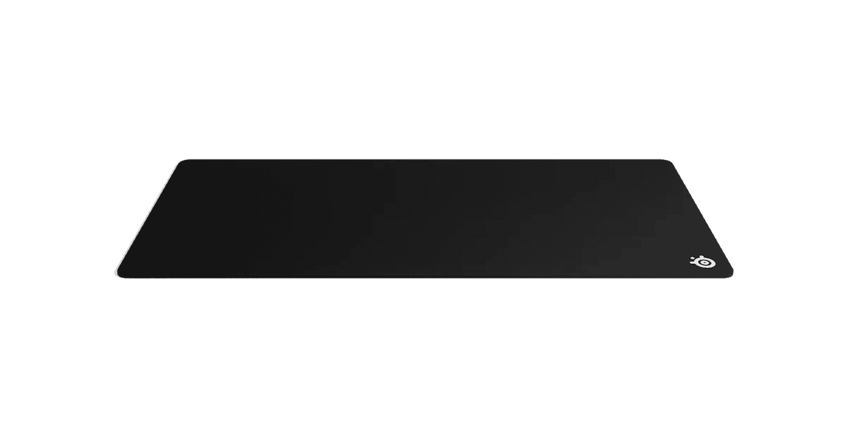 Steel Series SteelSeries QcK 3XL Gaming Mousepad, Ultra-Large Desk Mat, Micro-Woven Cloth Surface & Non-Slip Rubber Base, 1220 x 590 x 3 mm, Black | 63842 - thumbnail 4