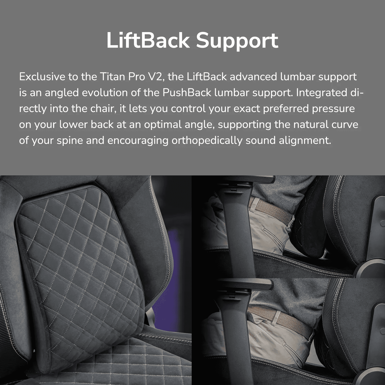 Cougar Cougar TITAN PRO V2 Gold XL Gaming Chair, XL Throne Design, 160kg Capacity, LiftBack Lumbar Support, 4D Armrests | 3MT2FGLB.0001 - thumbnail 8