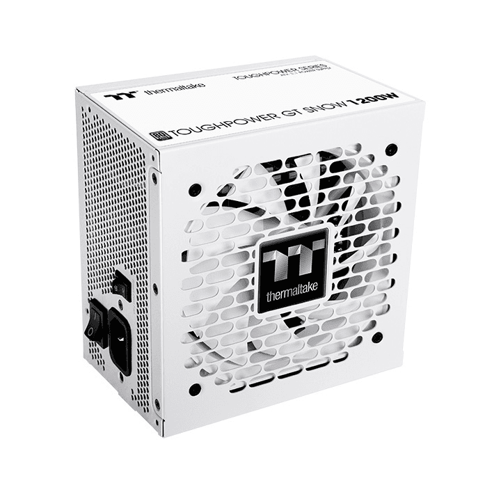 Thermaltake Thermaltake Toughpower GT Snow 1200W White Power Supply, ATX 3.1, 80+ Gold, Fully Modular, PCIe 5.1 Ready, 12V-2x6 Connector, White | PS-TPT-1200FNFAGK-W - thumbnail 4