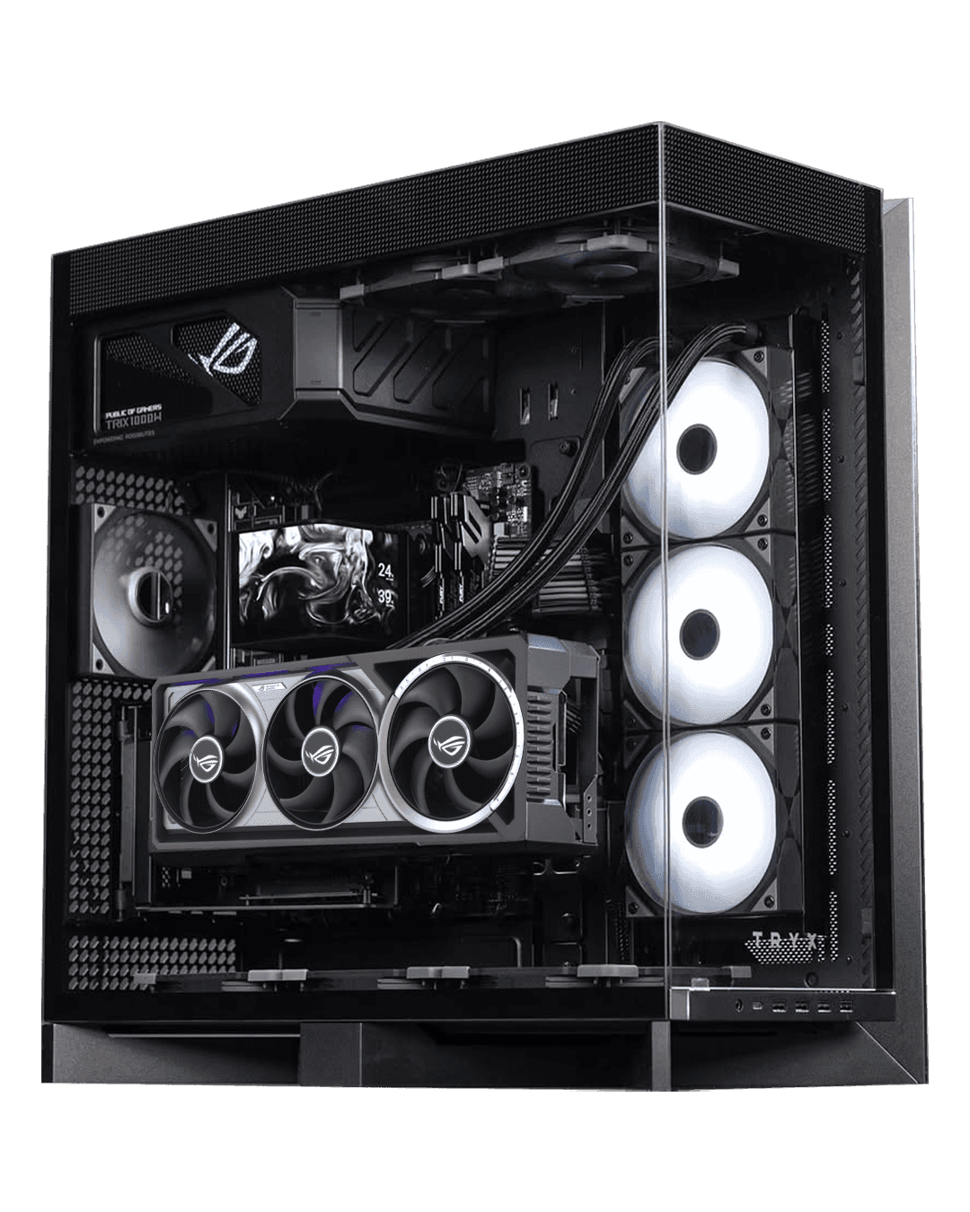 Nanotech Gaming & Content Creation PC: Ryzen 9 9950X3D, ROG Astral RTX 5090, 64GB DDR5, 4TB Gen5 SSD, 1200W - thumbnail 1