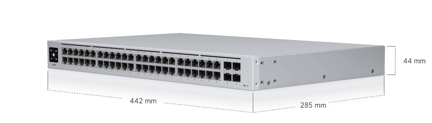 Ubiquiti Ubiquiti Networks UniFi USW-48-POE 48-Port Gigabit PoE+ Compliant Managed Switch | USW-48-POE - thumbnail 2
