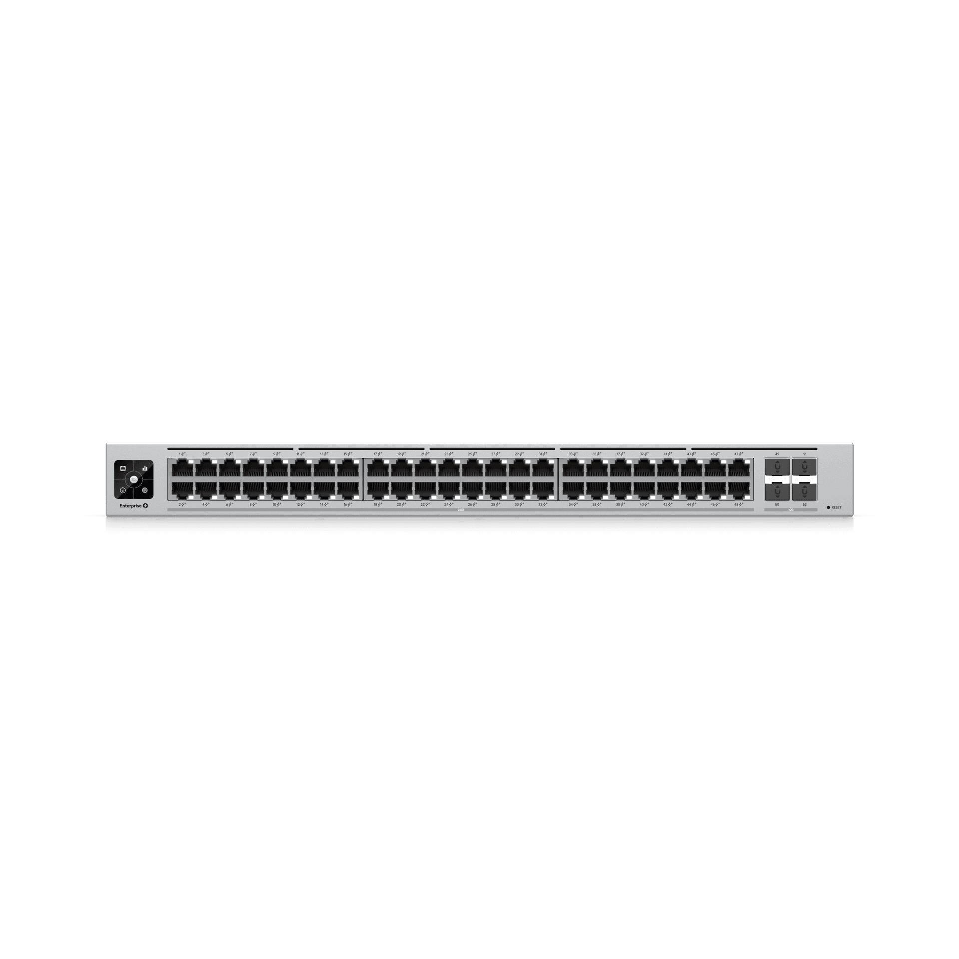 Ubiquiti UniFi USW-Enterprise-48-PoE (Vintage) Switch, 48-Port 2.5 GbE PoE+, 4x 10G SFP+ Uplinks, Layer 3 Managed, 720W Budget | USW-Enterprise-48-PoE-EU - thumbnail 3