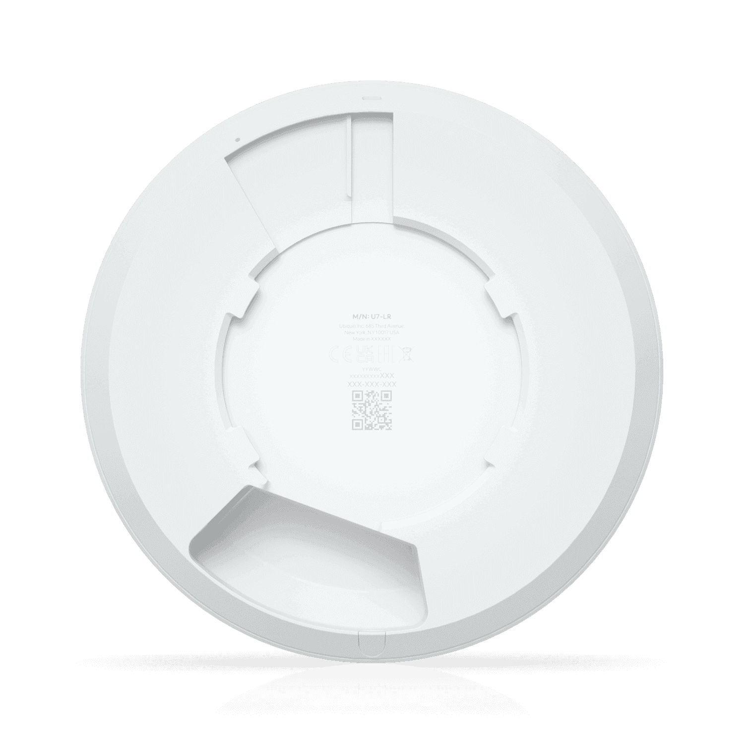 Ubiquiti Unifi U7-LR Compact Ceiling-mount WiFi 7 Access Point, with 5 spatial streams and extended signal range - thumbnail 6