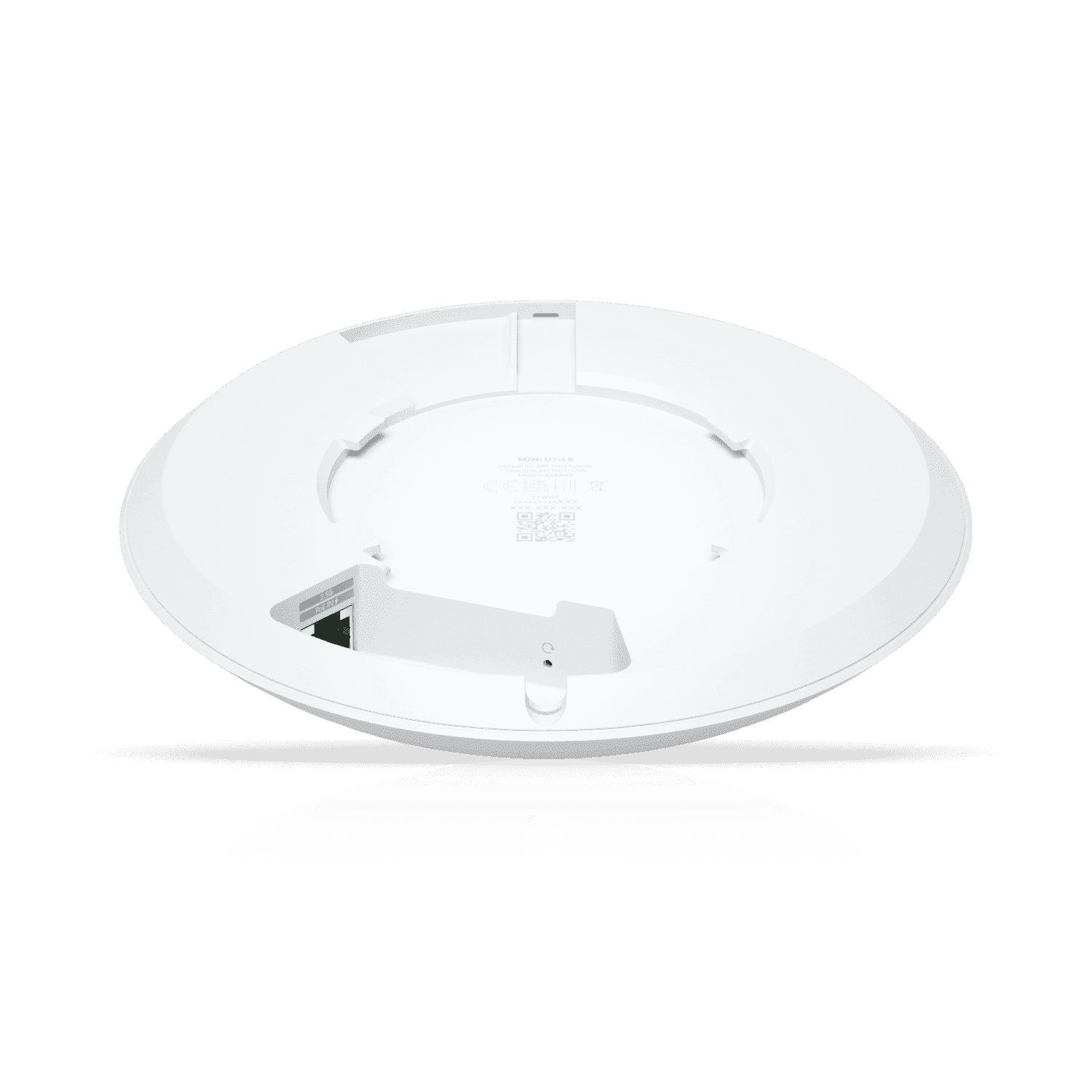 Ubiquiti Unifi U7-LR Compact Ceiling-mount WiFi 7 Access Point, with 5 spatial streams and extended signal range - thumbnail 7