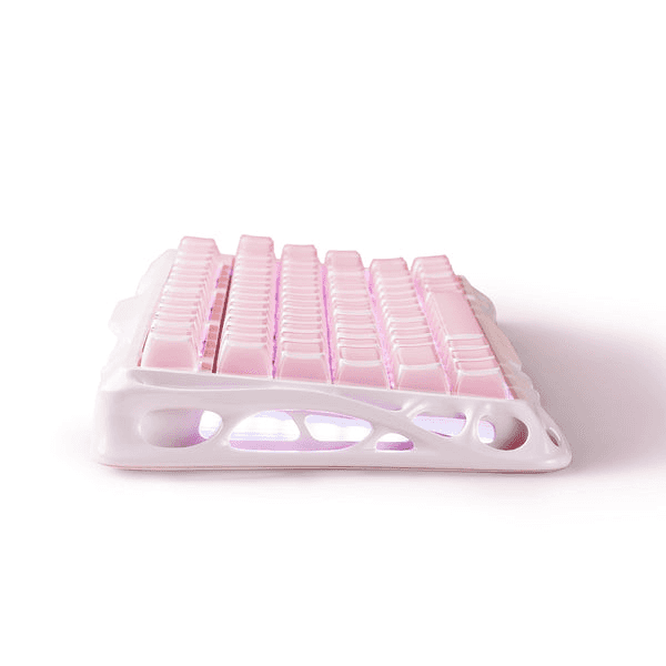 Gravastar GravaStar Mercury K1 Special Edition Mechanical Keyboard, Sakura Pink, 75% Layout, Tri-Mode Wireless, Aluminum Frame, Gasket Mount | GS K1_P_PNK - thumbnail 4