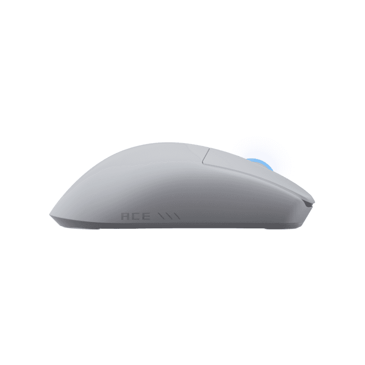 Asus ASUS ROG Harpe II Ace Ultralight 48-gram White Gaming Mouse, Tri-mode (2.4 GHz, Bluetooth and wired USB), 42,000 DPI, ROG AimPoint Pro Optical Sensor, ROG Optical Micro Switches, 8,000Hz | 90MP0490-BMUA10 - thumbnail 3