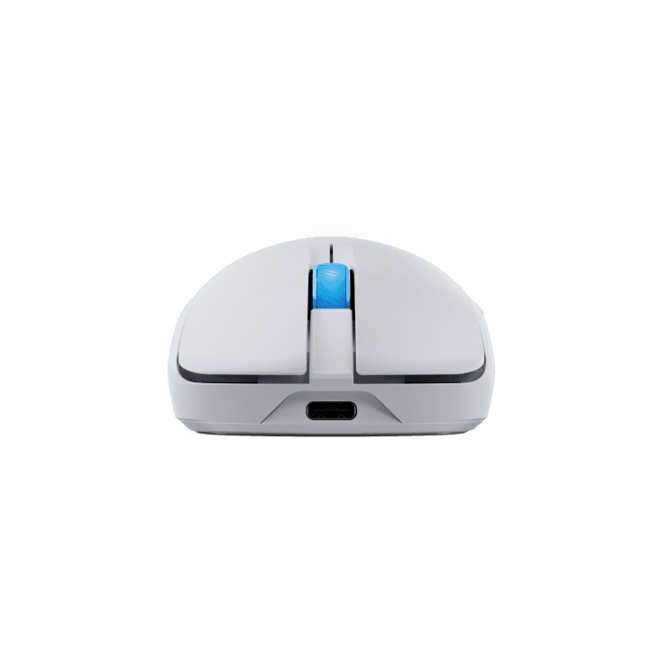 Asus ASUS ROG Harpe II Ace Ultralight 48-gram White Gaming Mouse, Tri-mode (2.4 GHz, Bluetooth and wired USB), 42,000 DPI, ROG AimPoint Pro Optical Sensor, ROG Optical Micro Switches, 8,000Hz | 90MP0490-BMUA10 - thumbnail 4