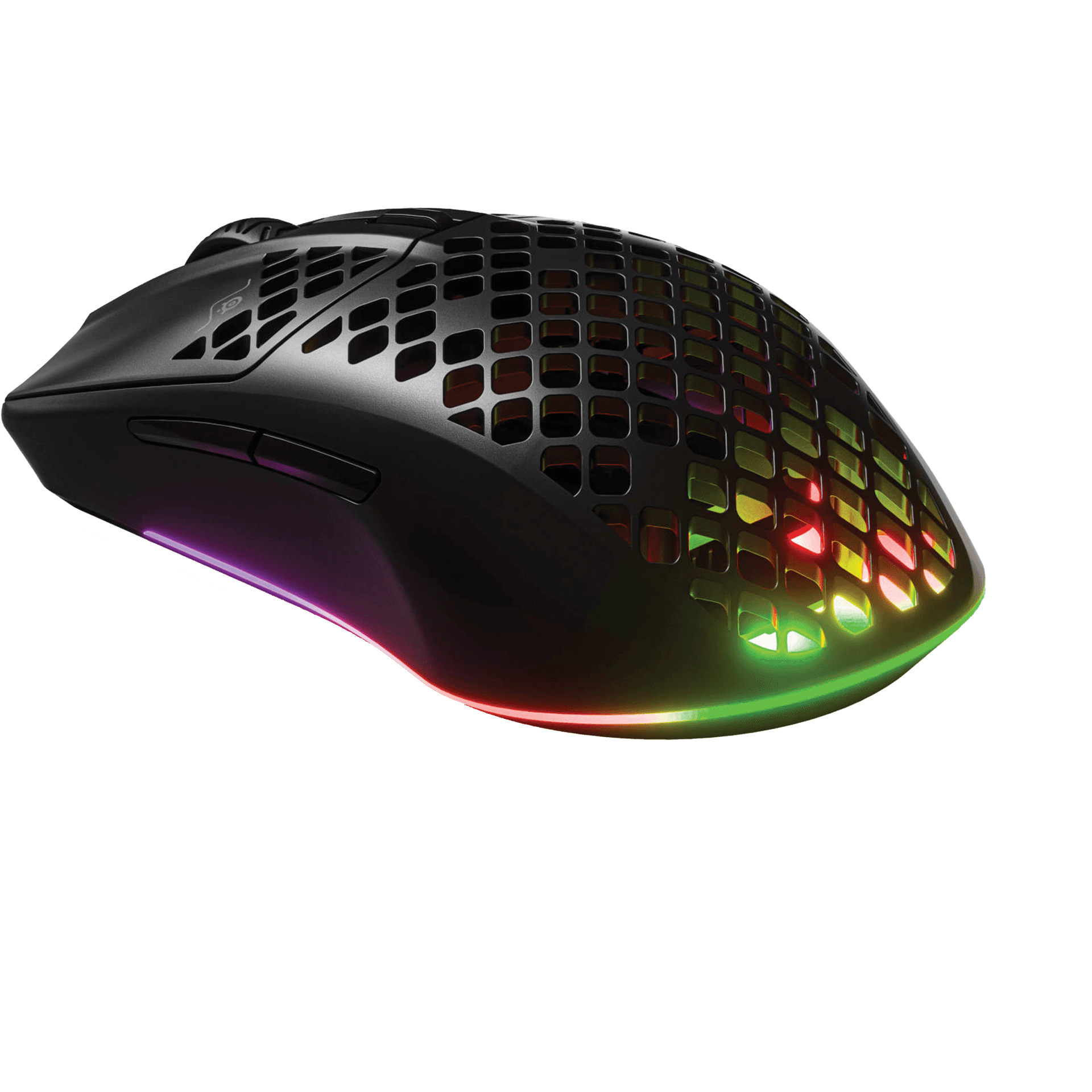 Steel Series SteelSeries Aerox 3 Wireless Snow Edition, Ultra-Lightweight 68g Gaming Mouse, IP54 AquaBarrier, 200-Hour Battery, & Quantum 2.0 Wireless, White | 62608 - Type: ONYX
