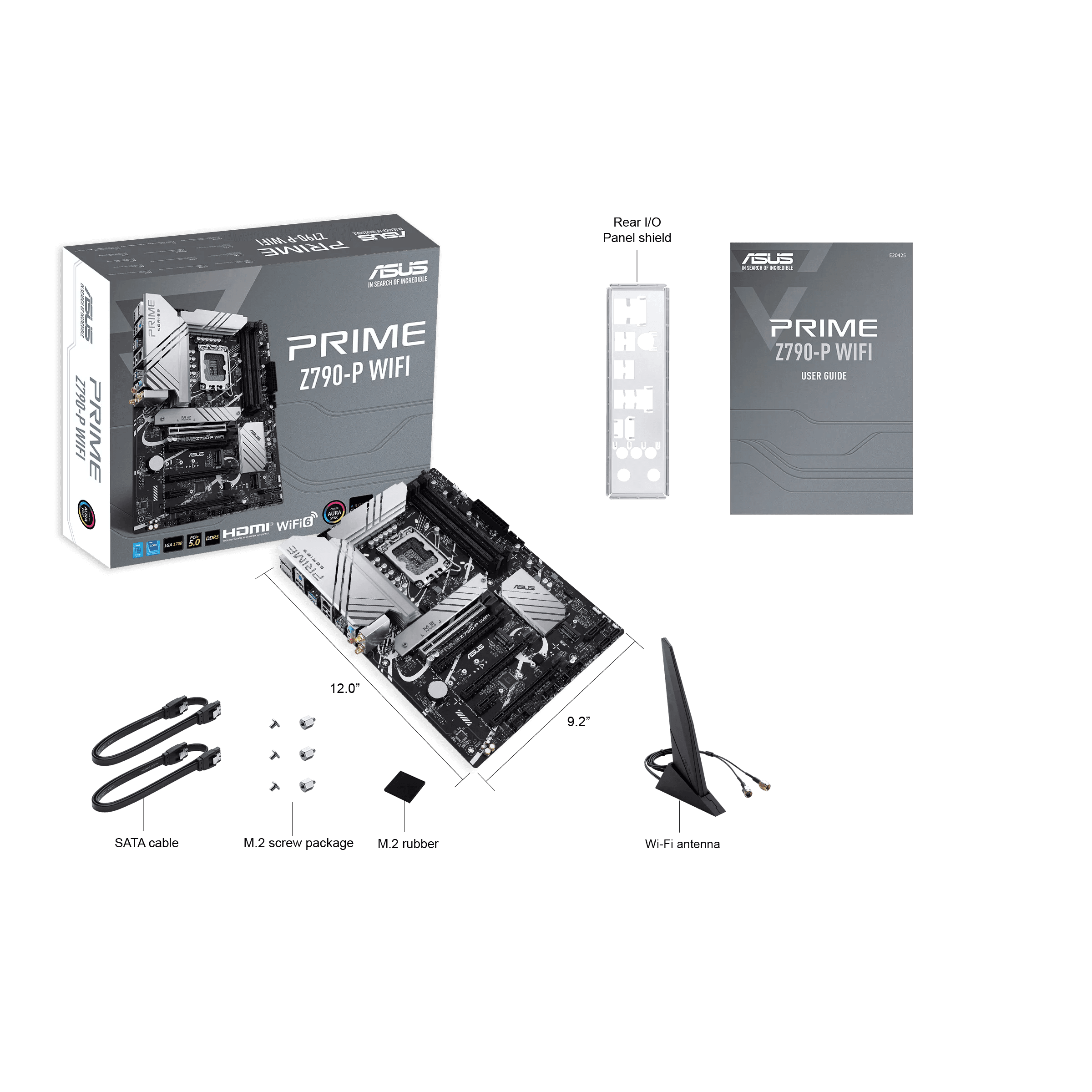 Asus Asus Prime Z790-P WiFi ATX Motherboard, Socket Intel LGA1700, Z790 Chipset, PCIe 5.0, 128GB DDR5 Max Memory, 3x M.2 Slots, WiFi 6, Bluetooth v5.2, 2.5Gb LAN, 14+1 Power Stages | 90MB1CJ0-M0EAY0 - thumbnail 5