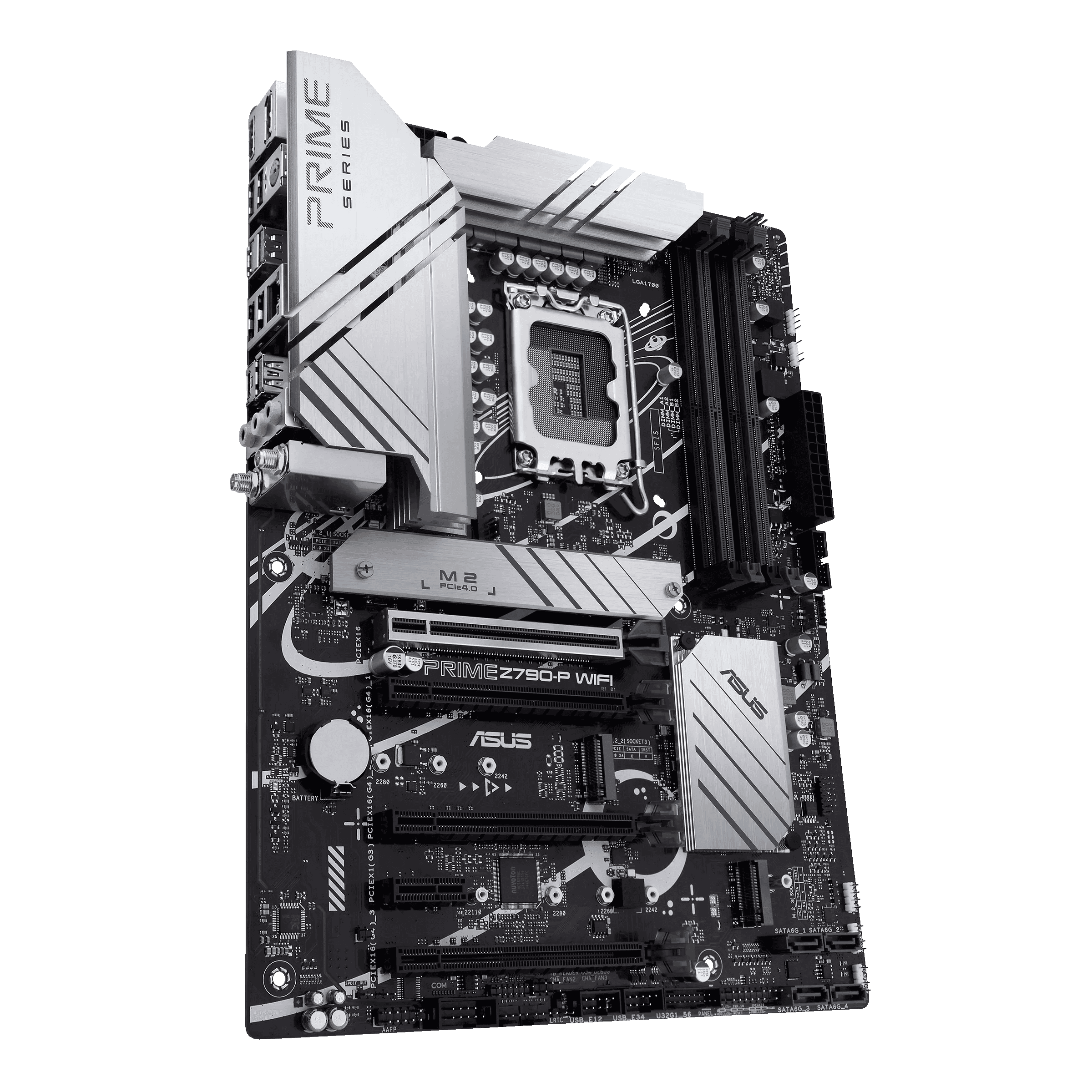 Asus Asus Prime Z790-P WiFi ATX Motherboard, Socket Intel LGA1700, Z790 Chipset, PCIe 5.0, 128GB DDR5 Max Memory, 3x M.2 Slots, WiFi 6, Bluetooth v5.2, 2.5Gb LAN, 14+1 Power Stages | 90MB1CJ0-M0EAY0 - thumbnail 6