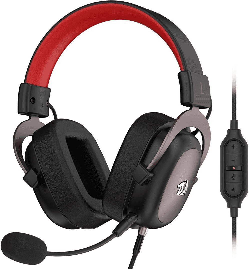 Redragon Redragon ZEUS 2 H510-1 Wired Gaming Headset, 7.1 Surround Sound, 53mm Drivers, Detachable Noise-Canceling Mic, Multi-Platform | ZEUS 2 H510-1 - thumbnail 1