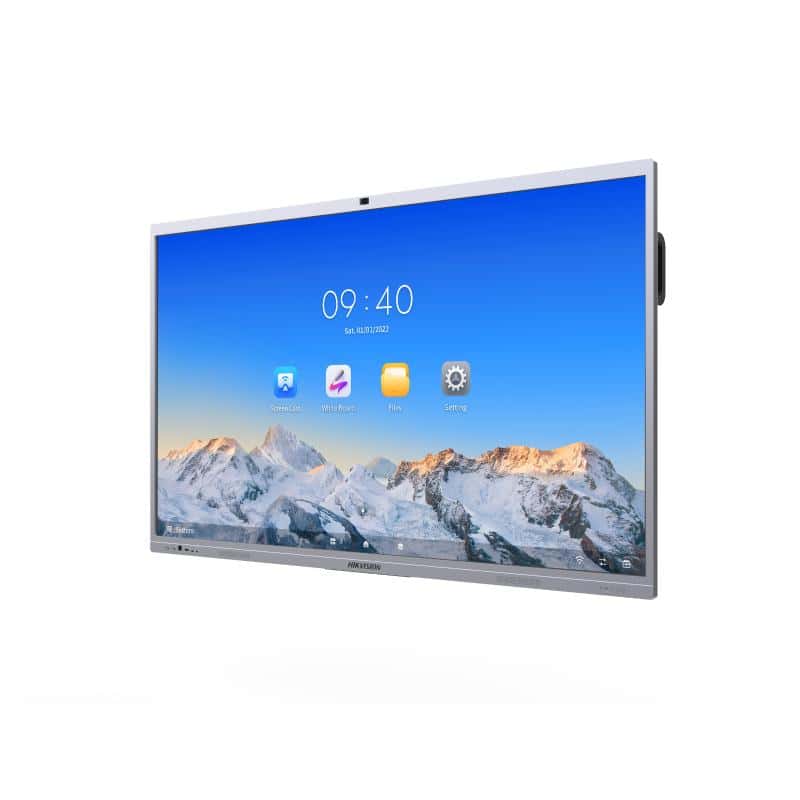 Hikvision DS-D5C86RB/B Hikvision Interactive Flat Panel Display With Web Cam, 86 inch 4K DLED 3840x2160 60 Hz Display, 5 ms, VA Panel, 8GB RAM 128GB ROM, Android 13.0, Up to 50 point multi-touch, EDLA thumbnail 2