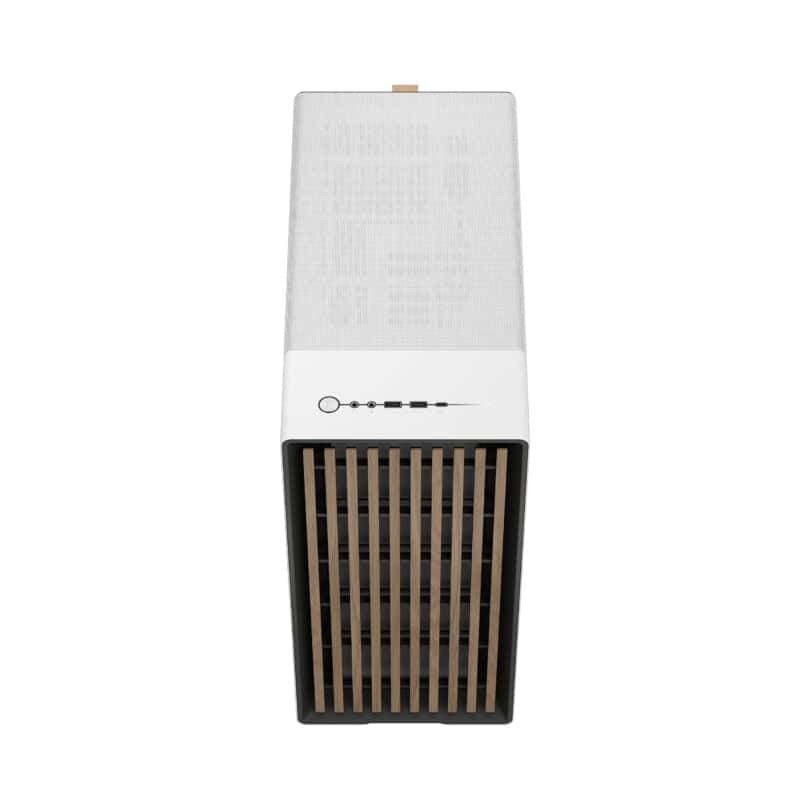 Fractal Design Fractal Design North Chalk White TG Clear Tint Gaming Case, Temp Glass Side Panel, Support Up to 360mm Radiator &amp; 6x120mm Fans, 2 x 2.5/3.5" Drive Bays, USB-C 3.1 Gen 2, 2 x USB-A 3.1 | FD-C-NOR1C-04 - thumbnail 2
