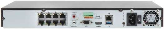 HIKVISION Hikvision DS-7608NI-Q2/8P 8 CHANNEL  POE NVR   8 PoE 4K NVR, Up to 8-ch IP camera, Up to 80 Mbps, H.265+, Up to 1-ch @ 8MP, 1U chassis,  48V | DS-7608NI-Q2/8P - thumbnail 2