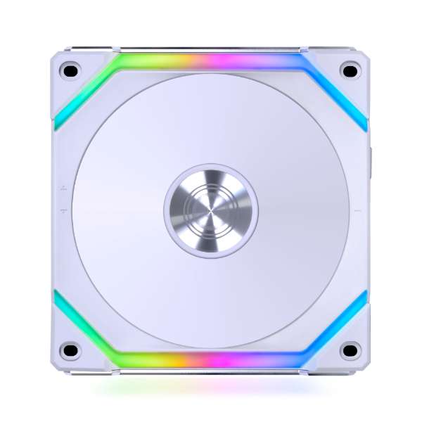 LIAN LI LIAN LI UNI FAN SL120 V2 White (3-Pack): 120mm PC Case Fans, 64.5 CFM Airflow, 29.2 dB(A) Noise, PWM & ARGB Control | G99.12SLV23W - thumbnail 2