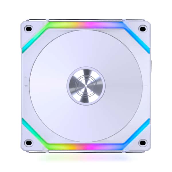 LIAN LI LIAN LI UNI FAN SL120 V2 White (Single Pack): 120mm PC Case Fan, 64.5 CFM Airflow, 29.2 dB(A) Noise, PWM & ARGB Control | G99.12SLV2W - thumbnail 1