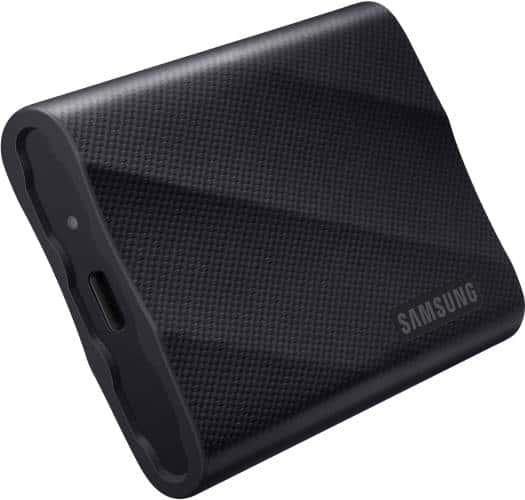 SAMSUNG SAMSUNG 4TB T9 USB-C 3.2 Gen 2x2 Portable SSD, Up to 2000 MB/s Sequential Read Speed & 2000 MB/s Seq Write Speed, PCIe NVMe Technology, 256-Bit AES, Universal Compatibility, Black | MU-PG4T0B/WW - thumbnail 3