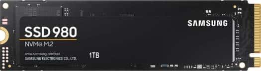 SAMSUNG Samsung 980 1TB SSD, PCIe Gen 3.0 x4, NVMe 1.4, Form Factor M.2 (2280), Up to 3,500 MB/s Sequential Read and 3,000 MB/s Write, V-NAND 3-bit MLC, HMB(Host Memory Buffer) | MZ-V8V1T0BW - thumbnail 2