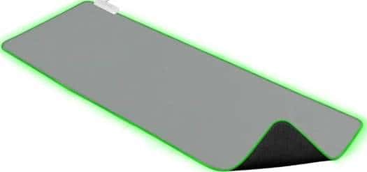 RAZER Razer Goliathus Extended Chroma Gaming Mousepad, Customizable Chroma RGB Lighting, Soft, Cloth Material - Mercury White | RZ02-02500314-R3M1 - thumbnail 2