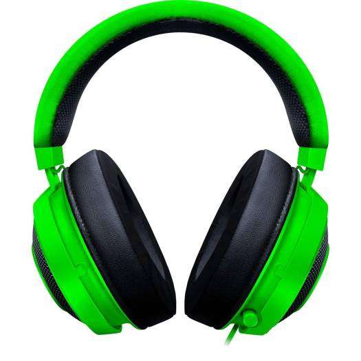 RAZER Razer Wired Gaming Headset Kraken PC/Game Console/Smartphone Equipped with Analog Audio Terminal 3.5mm Stereo Mini 4 Pole or 3 Pole ??2 (Volume Dial/Microphone Mute Switch), Green | RZ04-02830200-R3M1 - thumbnail 2