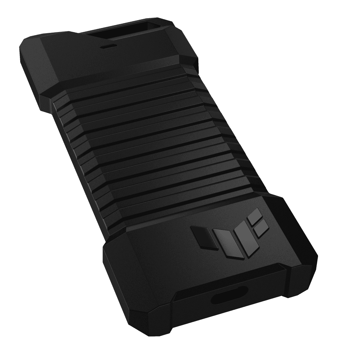 ASUS TUF Gaming A1 USB-C 3.2 Gen 2x1 SSD enclosure, dual M.2 NVMe PCIe and SATA interfaces, M.2 Q-Latch for easy installation, MIL-STD-810H drop resistance, IP68 water and dust resistance, PS5 & Xbox support | 90DD02N0-M09000 thumbnail 1