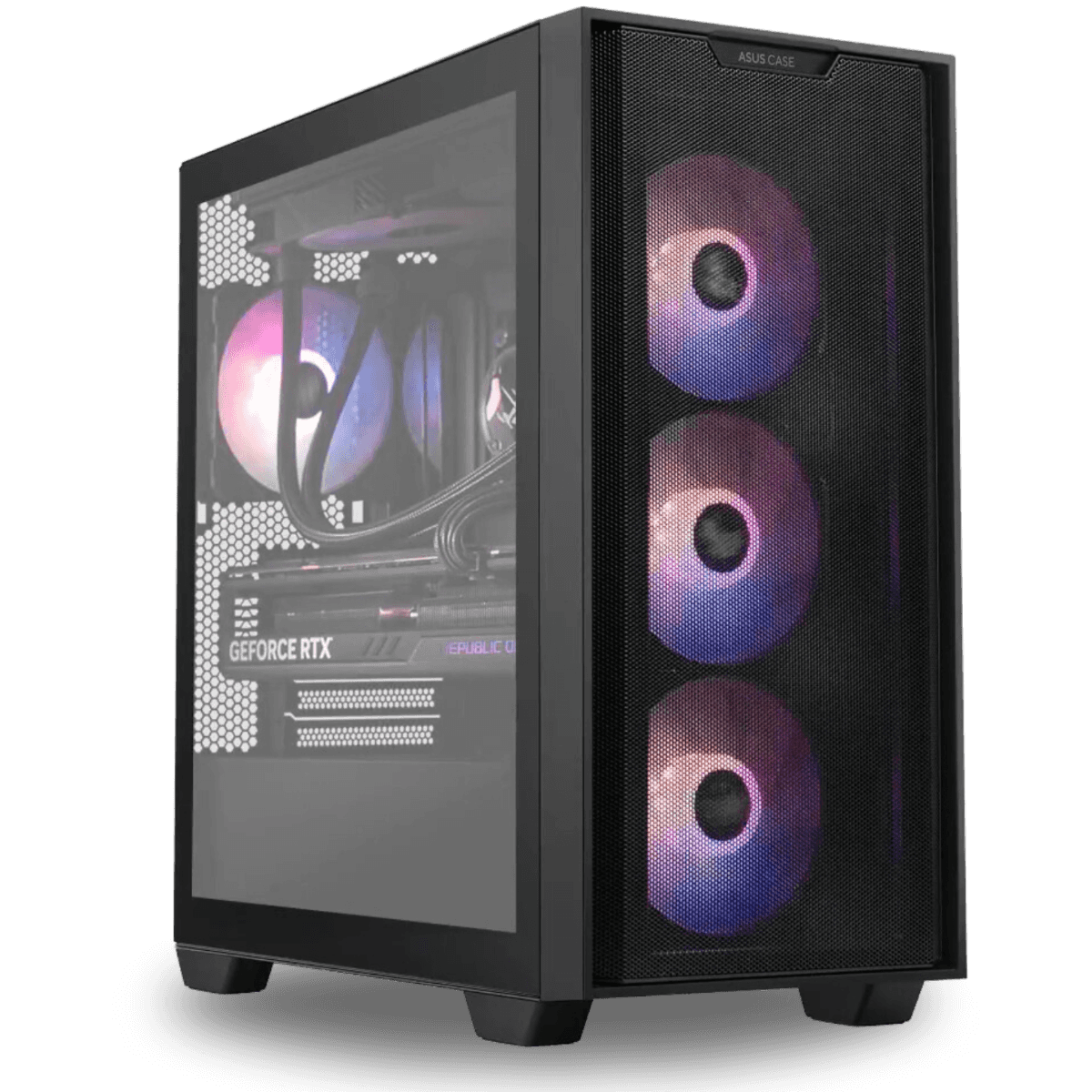 Asus ASUS Powered Mid-Range Gaming PC, Core i7-14700K 14th Gen, 4080 Super 16GB, 64GB (2x32GB), 1TB NVMe, 1000W - thumbnail 2