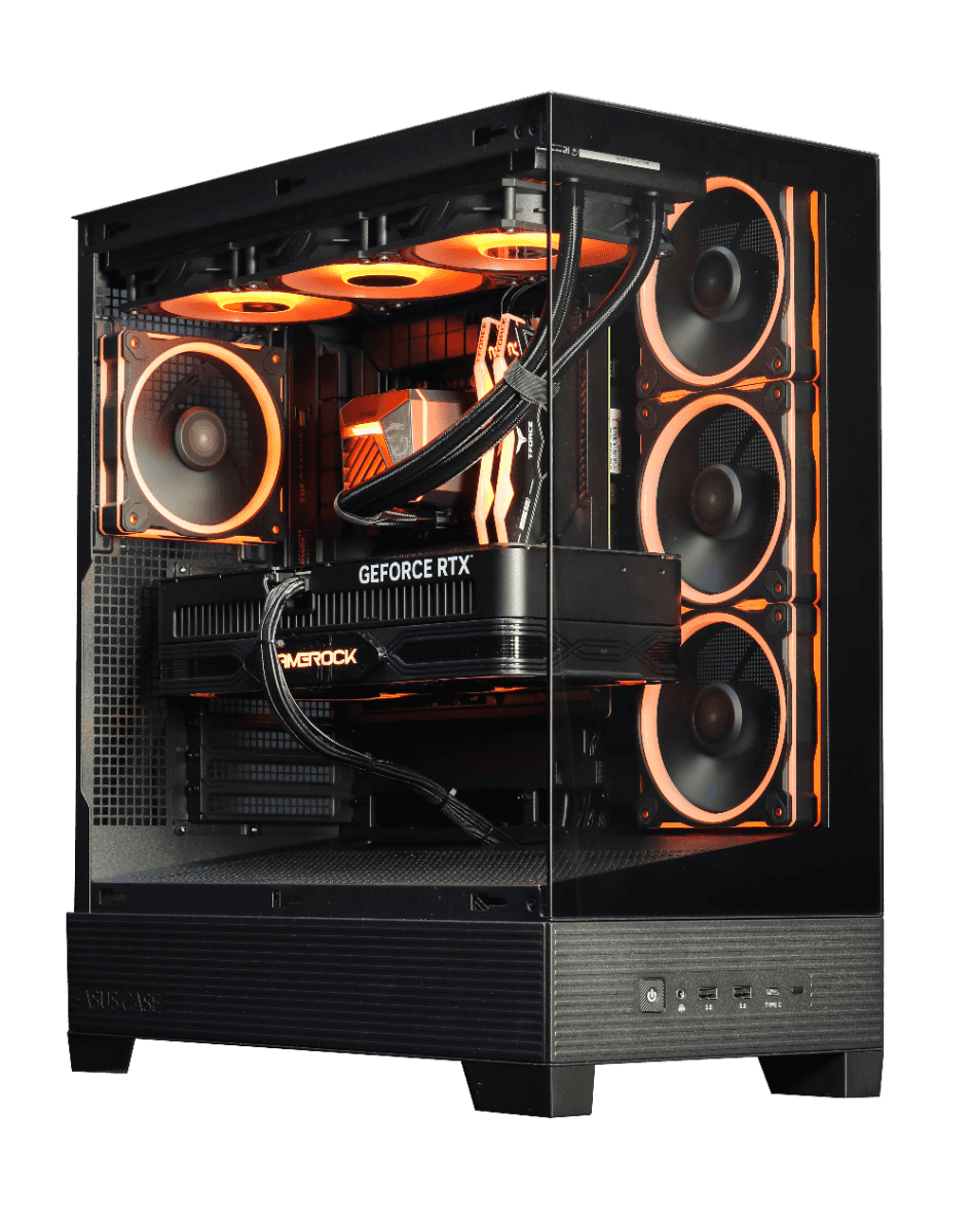 Nanotech High-Performance Gaming PC: Intel i9-14900K + ASUS PRIME RTX 5060 OC 8GB GDDR7, 64GB DDR5 6000MHz RGB, 2TB PCIe 4.0 NVMe SSD, 360mm AIO, 750W PSU, WiFi 6, ASUS A31 Plus Case - thumbnail 1