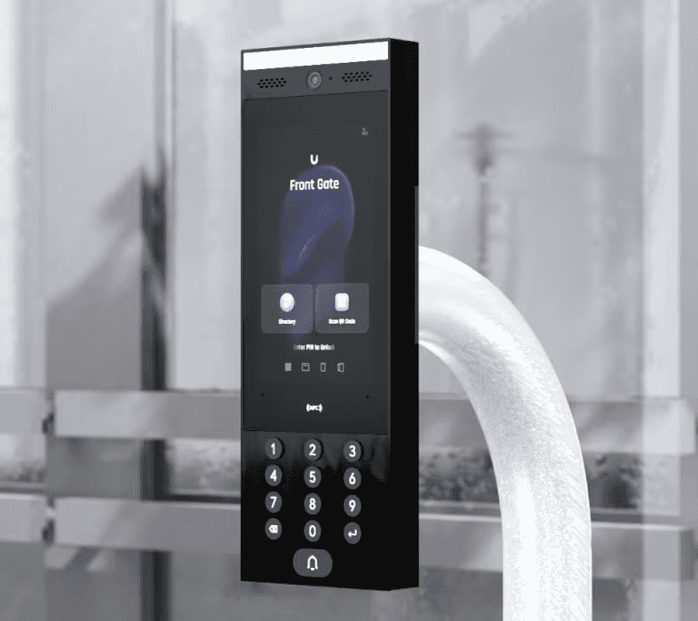 Ubiquiti Unifi UA-Intercom Indoor/outdoor Intercom Terminal, Managing Residential & Commercial Building Entry Requests - thumbnail 5