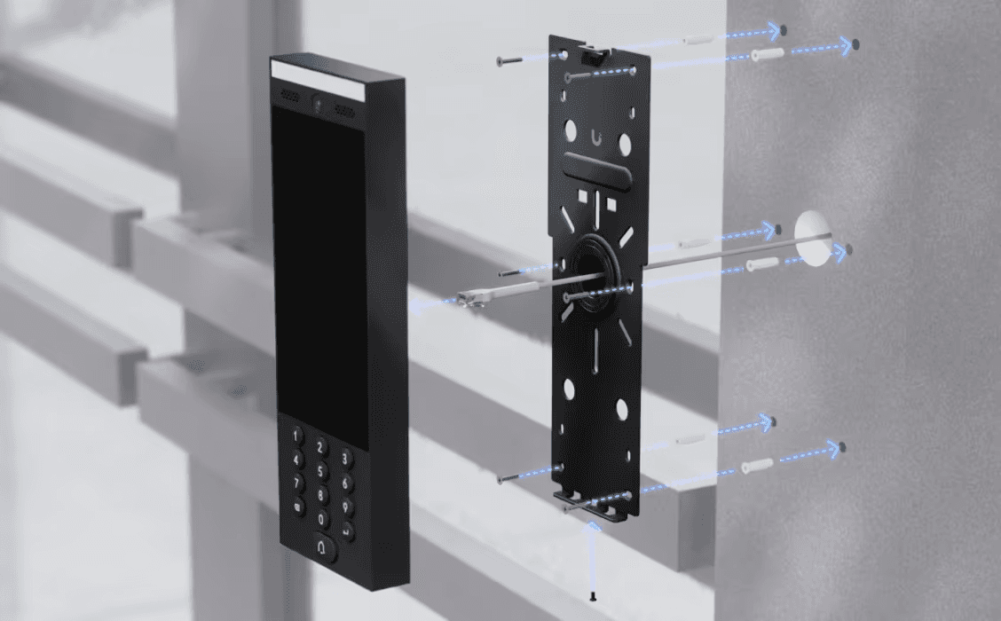 Ubiquiti Unifi UA-Intercom Indoor/outdoor Intercom Terminal, Managing Residential & Commercial Building Entry Requests - thumbnail 3