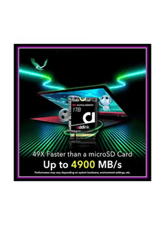 Addlink Addlink S91 1TB 2230 NVMe High Performance PCIe Gen4x4 2230 3D TLC NAND SSD SSD - Read Speed up to 5000 MB/s Internal Solid State Drive - (AD1TBS91M2P) - thumbnail 1