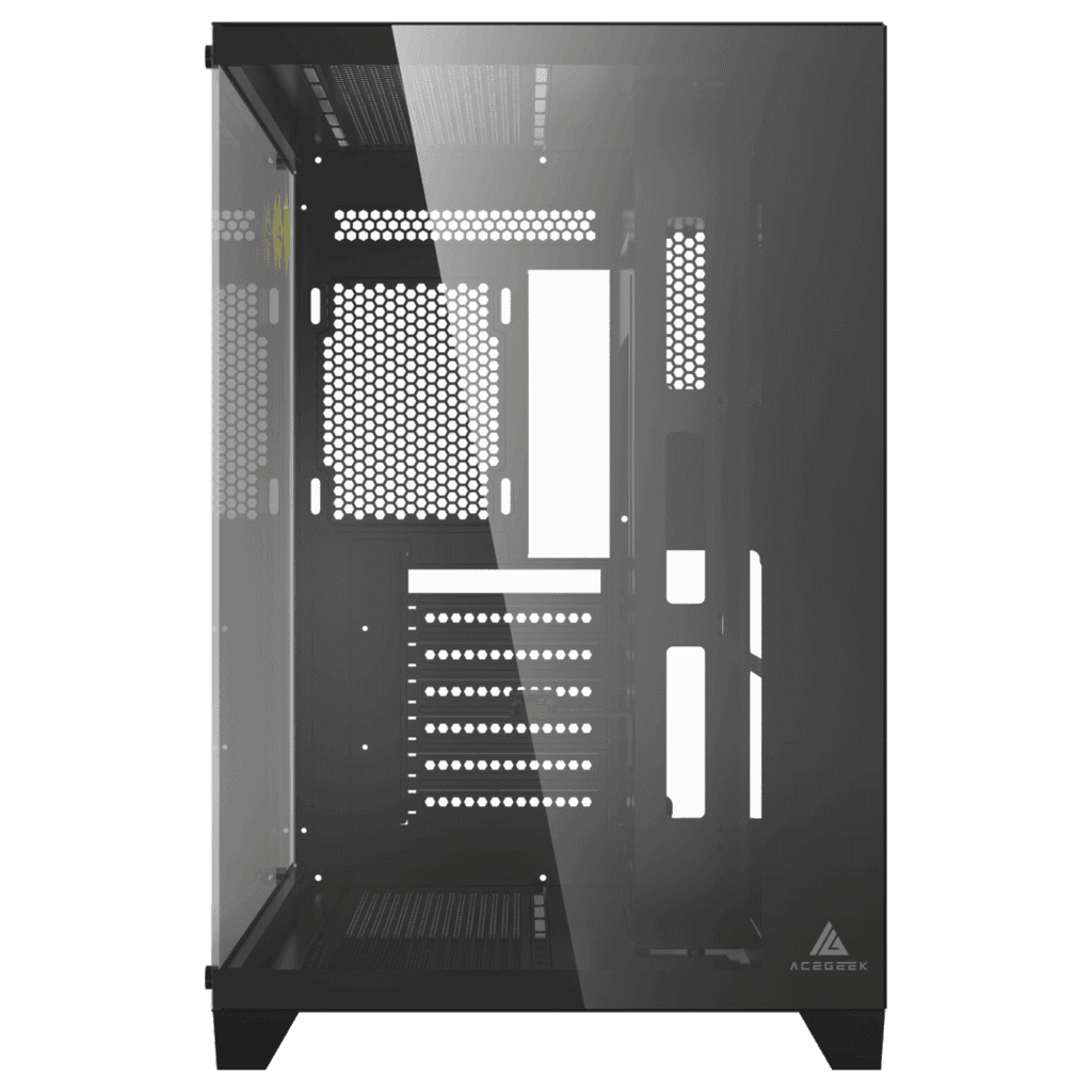 Other ACEGEEK Mercury R425 Mid-Tower Case, Transparent Tempered Glass, 7x Fans supports, Motherboard Supports Upto ATX, Graphic Card Supports Upto 410mm, 425x280x420mm, Black | AG-MERCURY-R425-PRO-BK - thumbnail 5