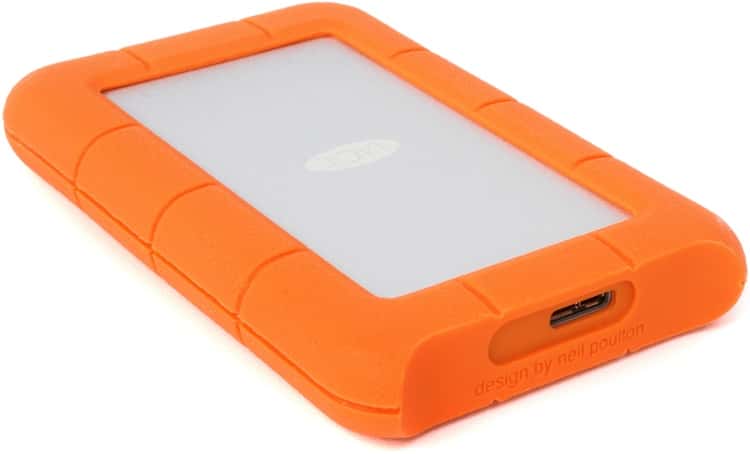 Lacie LACIE RUGGED MINI 1TB Portable USB3.0 External Hard Drive,2.5,for PC and Mac,Shock,Drop and Pressure Resistant, - thumbnail 1