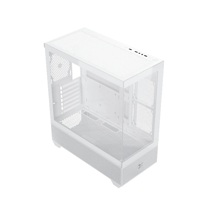 XIGMATEK Xigmatek Alphard Arctic E-ATX ARGB Case, Tempered Glass, 9x Fans Supports, MoBo Upto E-ATX, GPU Upto 410mm, Cooler Upto 360mm, White | EN43802 - thumbnail 11