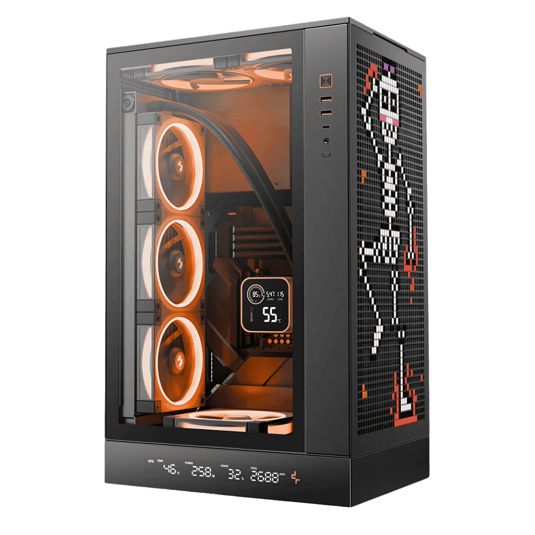MSI High-Performance Gaming PC: AMD Ryzen 5 7600X + MSI VANGUARD RTX 5060 Ti 16GB GDDR7, 32GB DDR5 6000MHz RGB, 1TB PCIe 4.0 NVMe SSD, 360mm LCD AIO, 750W Bronze PSU, WiFi 6E, DeepCool CH270 mATX - thumbnail 1