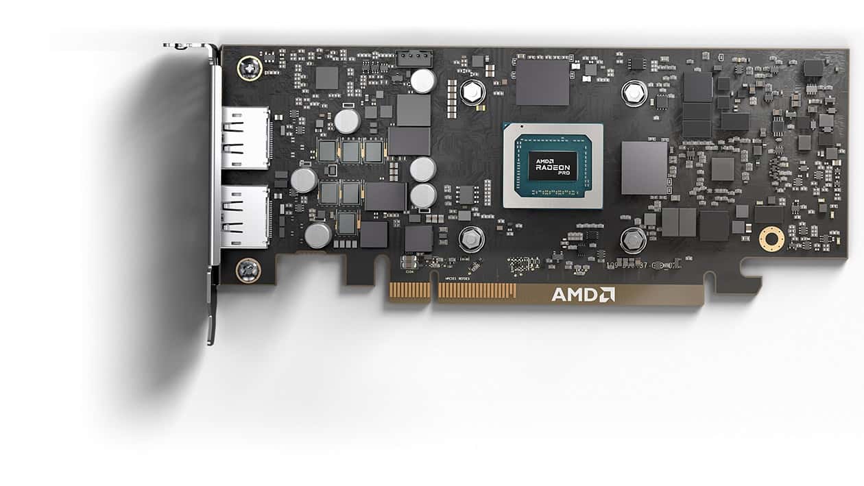 AMD AMD Radeon Pro W6400 Workstation Graphics Card, 4GB GDDR6, 64-bit, PCIe 4.0, Low Profile, Dual DisplayPort, Blue | 100-506189 - thumbnail 7