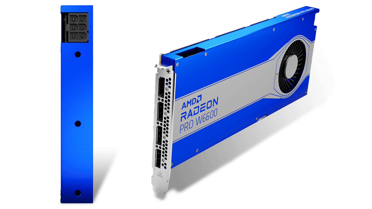 AMD AMD RADEON PRO W6600 8GB GDDR6, 128BIT, PCI-E4, 4*DP, ACTIVE GRAPHIC CARD|100-506159 - thumbnail 4