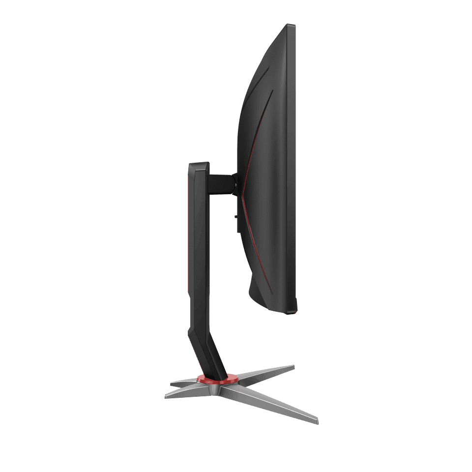 AOC AOC C27G2Z2 (68.6CM) Curved Frameless Ultra-Fast Gaming Monitor, FHD 1920 X 1080, 250Hz 0.5ms, HDMI, Adaptive Sync, Height Adjustable Stand, High Dynamic Range, G-MENU Black - thumbnail 8