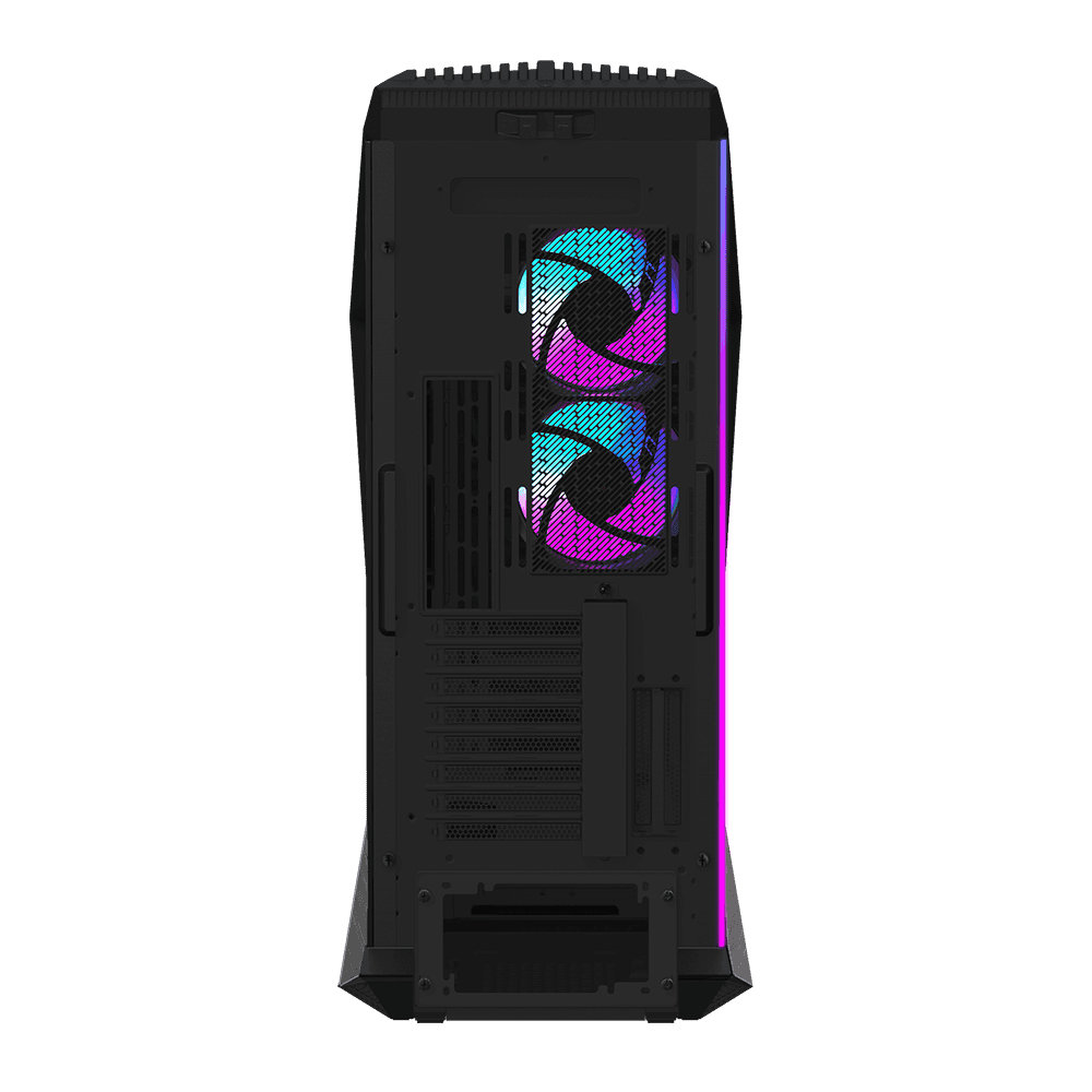 Gigabyte Gigabyte AORUS C700 GLASS Full Tower E-ATX Case, Full-Size Tempered Glass Both Side Panel, MB up to E-ATX, Up to 420mm Cooler, Black | GB-AC700G - thumbnail 6