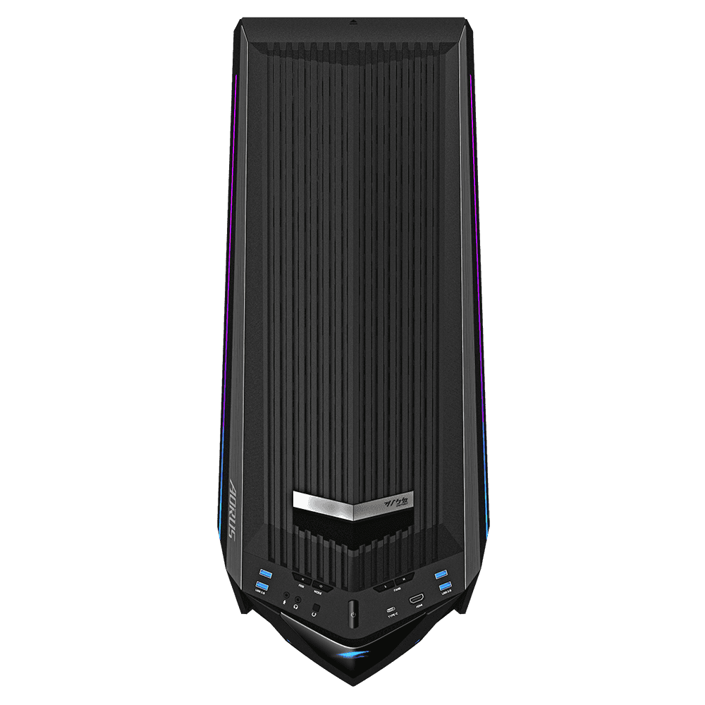 Gigabyte Gigabyte AORUS C700 GLASS Full Tower E-ATX Case, Full-Size Tempered Glass Both Side Panel, MB up to E-ATX, Up to 420mm Cooler, Black | GB-AC700G - thumbnail 4