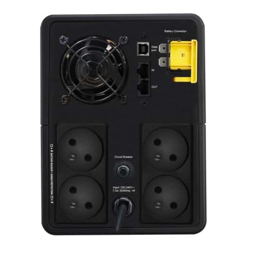 Other APC Back-UPS, 1600VA, Tower, 230V, 4x CEE 7/5 French Schuko outlets, AVR Power Supply Unit | BX1600MI - thumbnail 2