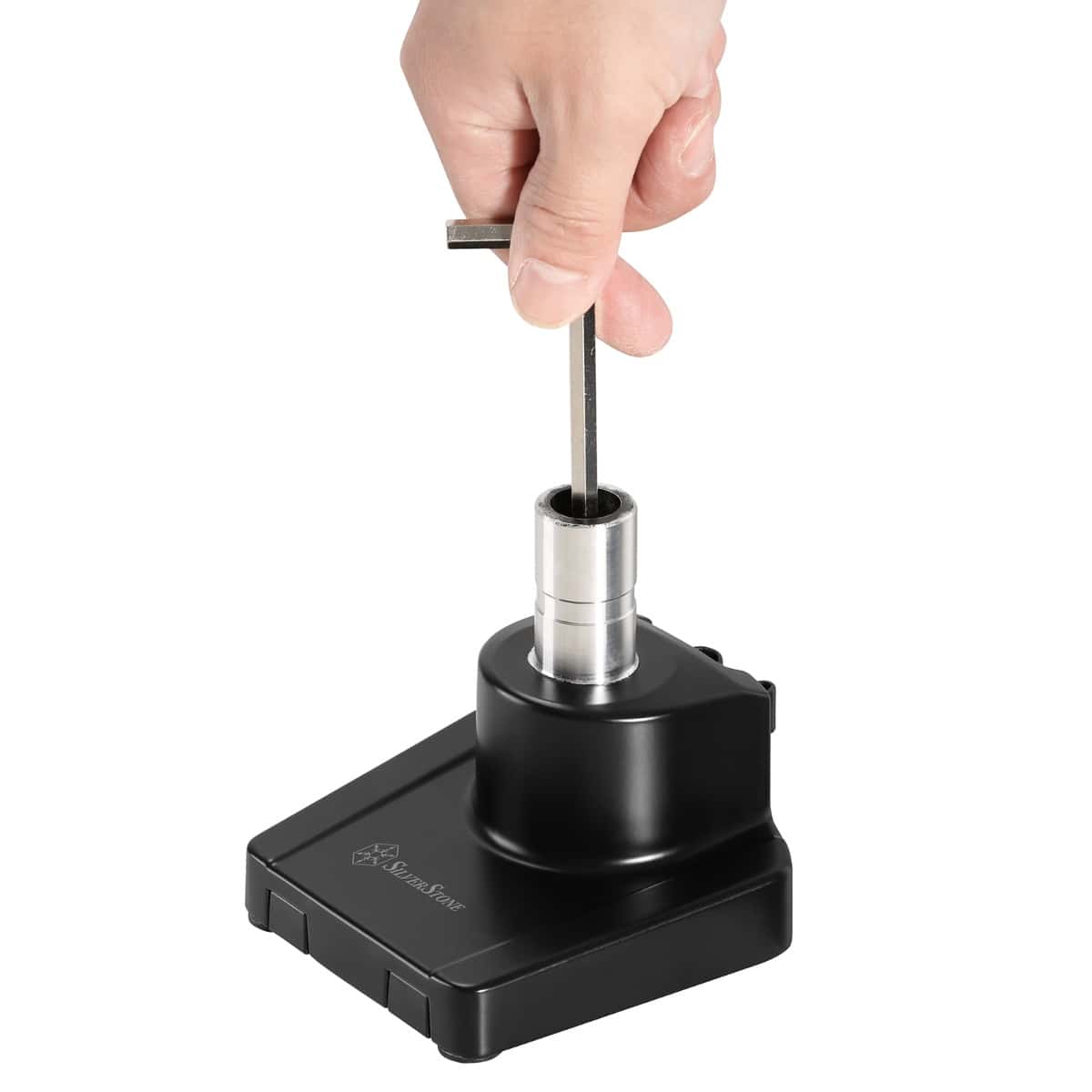 Silverstone SilverStone ARM13 Single Monitor Arm w/ Mechanical Spring Design & Versatile Adjustability, For Monitors Up To 32" Size & 9kg, VESA Mounting Interface, 100mm x 100mm Mounting Hole, Black | SST-ARM13 - thumbnail 19