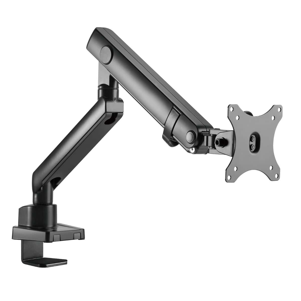Silverstone SilverStone ARM13 Single Monitor Arm w/ Mechanical Spring Design & Versatile Adjustability, For Monitors Up To 32" Size & 9kg, VESA Mounting Interface, 100mm x 100mm Mounting Hole, Black | SST-ARM13 - thumbnail 8