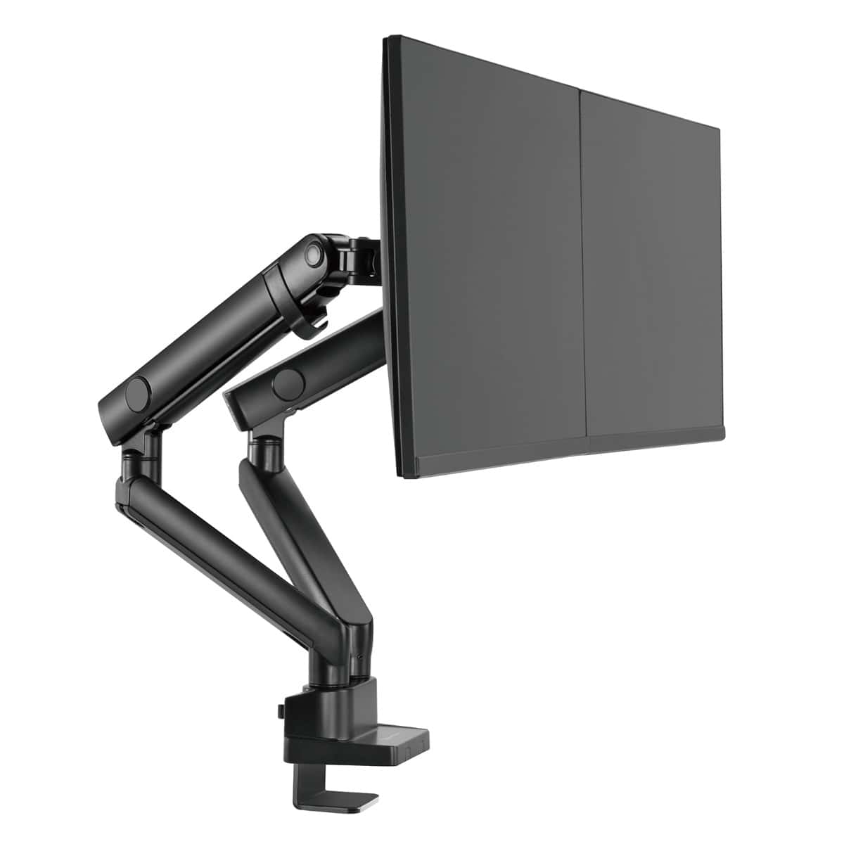 SilverStone ARM25 Dual Monitor Arm w/ Mechanical Spring Design Versatile Adjustability, Monitors Up To 32" Size 9kg Weight, VESA Mounting Interface Standard, 100mm Mounting Hole, Black SST-ARM25 thumbnail 10