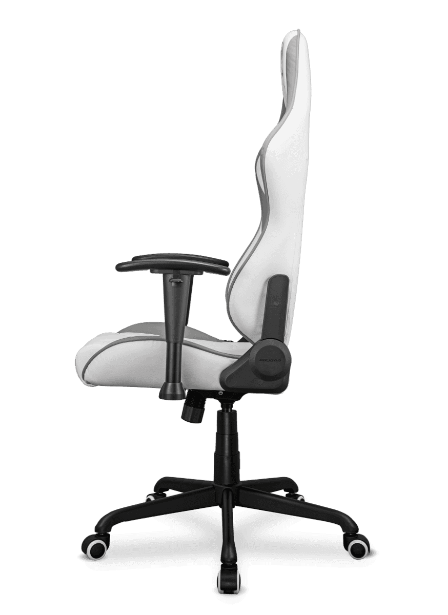 Cougar Cougar ARMOR Elite White Gaming Chair, Premium PVC Leather, 2D Armrest, Piston Height Adjustment, Class 4 Gas Lift, 160 Degree Recline, Max Loading 120kg, Royal, White | 3MELIWHB.0001 - thumbnail 3