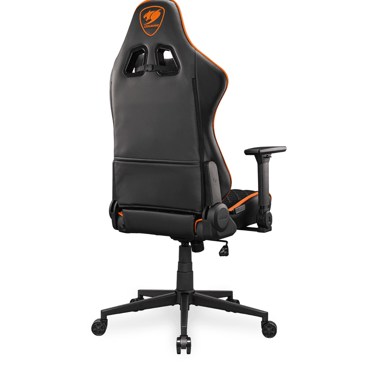 Cougar Cougar Armor One V2 F Gaming Chair, Woven Fabric Surface, 4D Folding Armrests, 155 Reclining, Piston Lift Height Adjustment, Up to 12kg Weight Support, Black / Orange | 3MA2FORB.0001 - thumbnail 5