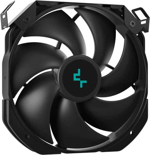 Hp DeepCool Assassin 4S CPU Cooler, 140mm True FDB Fan, 7x 6mm Heatpipes, 1800 RPM Fan Speed, 61.25 CFM Airflow, 6-Pole Fan Motor, 4-pin PWM Connector, 164mm Height, Black | R-ASN4S-BKGPMN-G - thumbnail 8