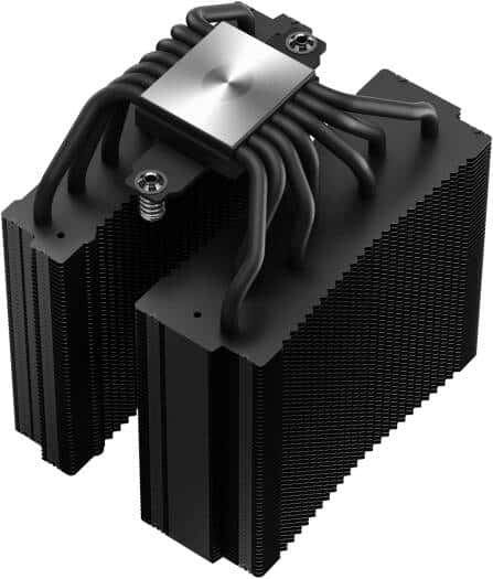 Hp DeepCool Assassin 4S CPU Cooler, 140mm True FDB Fan, 7x 6mm Heatpipes, 1800 RPM Fan Speed, 61.25 CFM Airflow, 6-Pole Fan Motor, 4-pin PWM Connector, 164mm Height, Black | R-ASN4S-BKGPMN-G - thumbnail 1