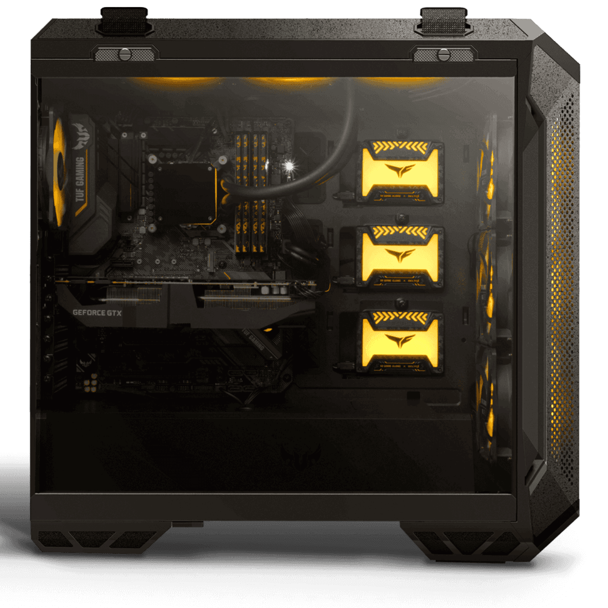 Asus ASUS Powered Rendering PC, AMD Ryzen Threadripper PRO 3995WX, ProArt 4060TI 16GB OC, 64GB (2x32GB) 3600Mhz, Ryujin III 360 ARGB CPU Liquid AIO Cooler, 850W Gold Black Edition - thumbnail 2